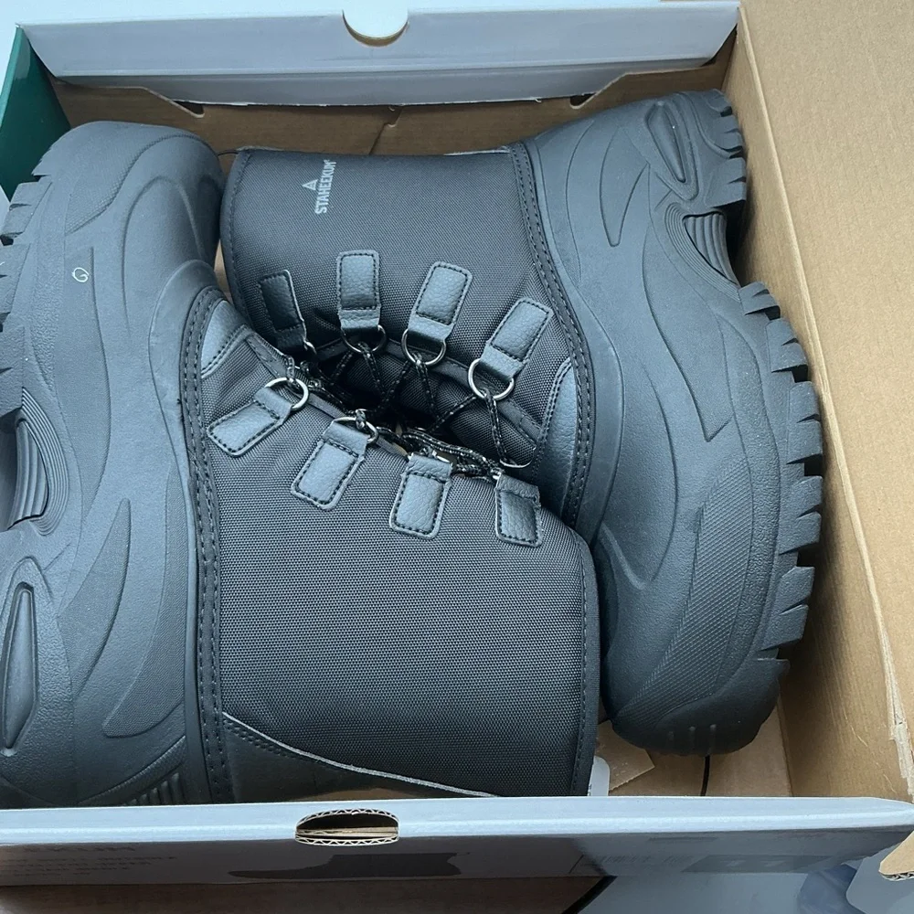 Staheekum Men’s “snow Boot” Rated -20‎ Degrees Waterproof Rubber Shell size 11